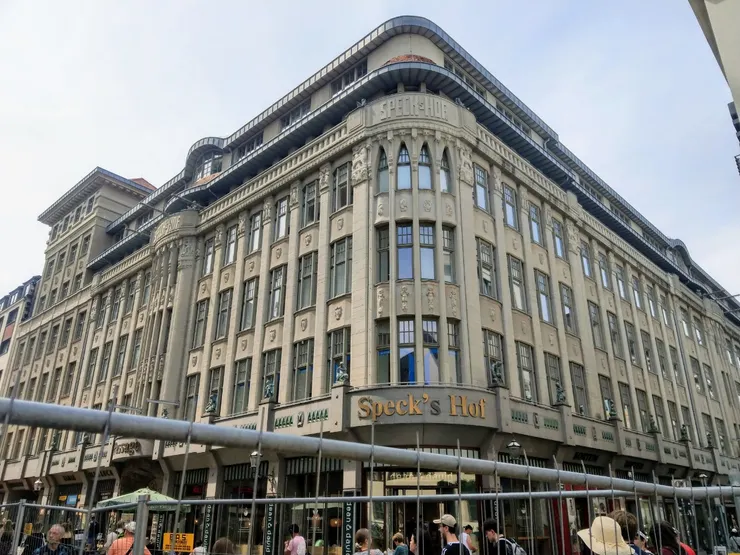 Specks Hof 萊比錫最老的購物中心之一