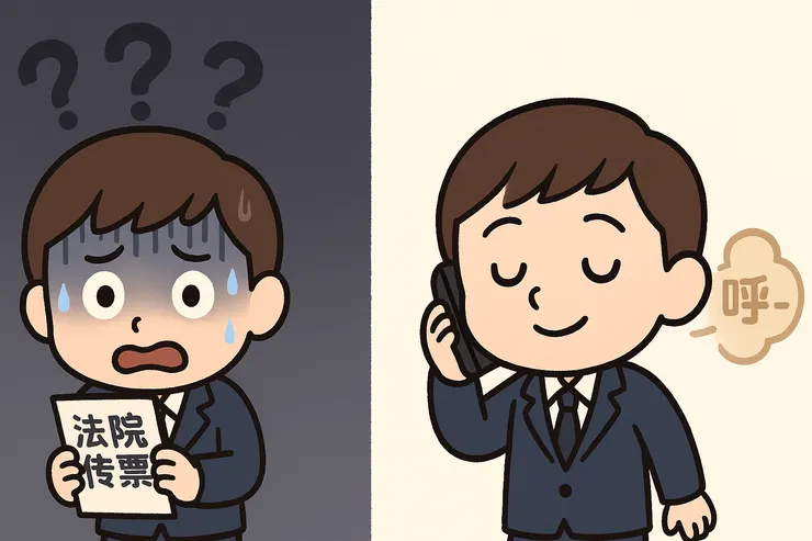 法院傳票差點嚇到心臟罷工？ 結果竟然…🤣