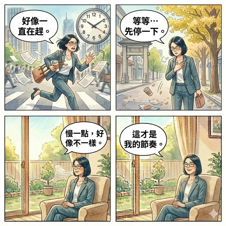 我開始替自己設計一天的節奏