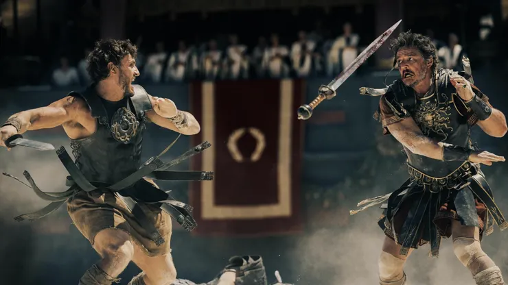 保羅麥斯卡(Paul Mescal)(左)與佩卓帕斯卡(Pedro Pascal)(右)