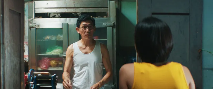 圖為片中飾演父親鮑比的陳江沛