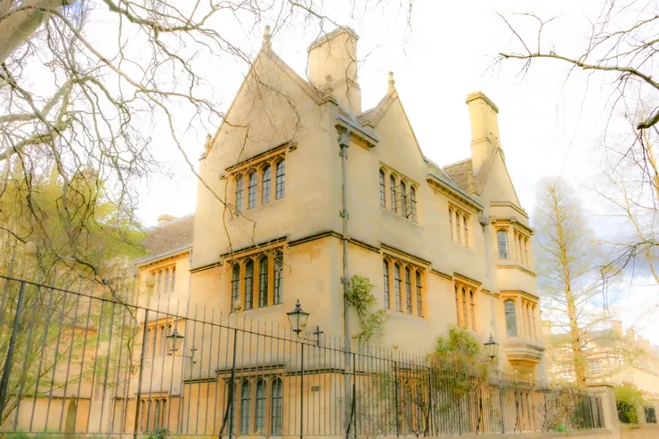 牛津大學基督教堂學院一景