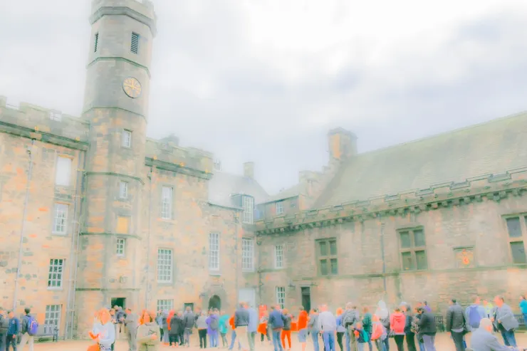 愛丁堡城堡中的皇家宮殿(Royal Palace)一景