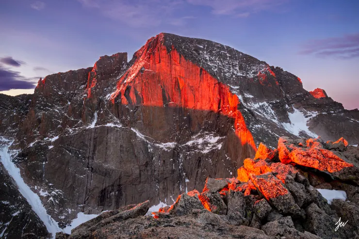 長峰( Longs Peak)