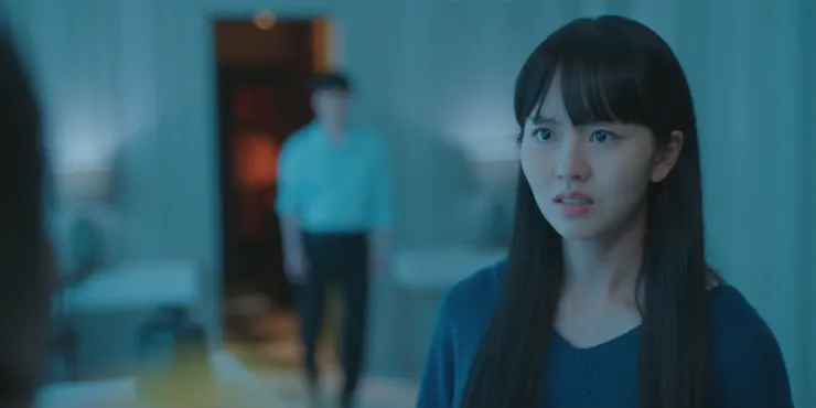 與母親對峙這段戲，台詞、語調、表情、肢體，爆發力十足。(圖: friDay影音 第6集 61:03)