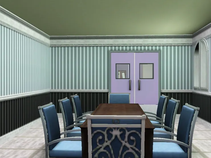 開會的人最喜歡的--出口。