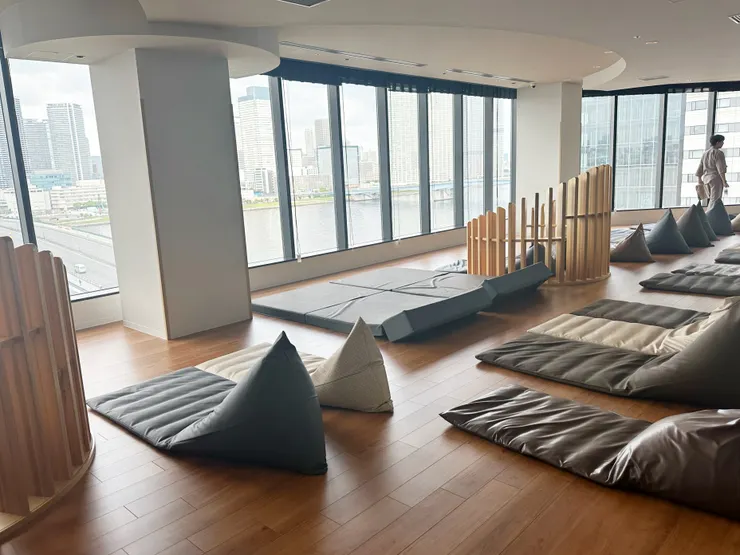 看出去的景色是無敵河景，不敢想像晚上會有多美