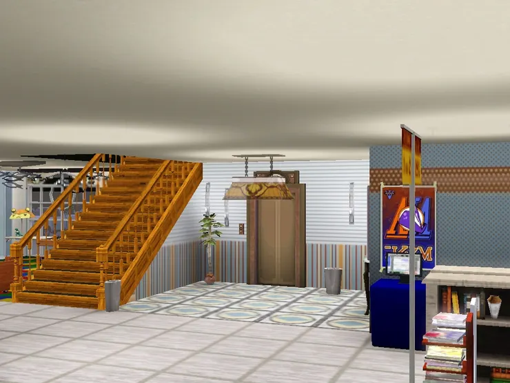 看起來很舒服，跟四周環境也很配。