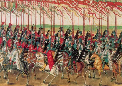 波蘭翼騎兵進入克拉科夫，1605年所謂斯德哥爾摩名冊的細節。