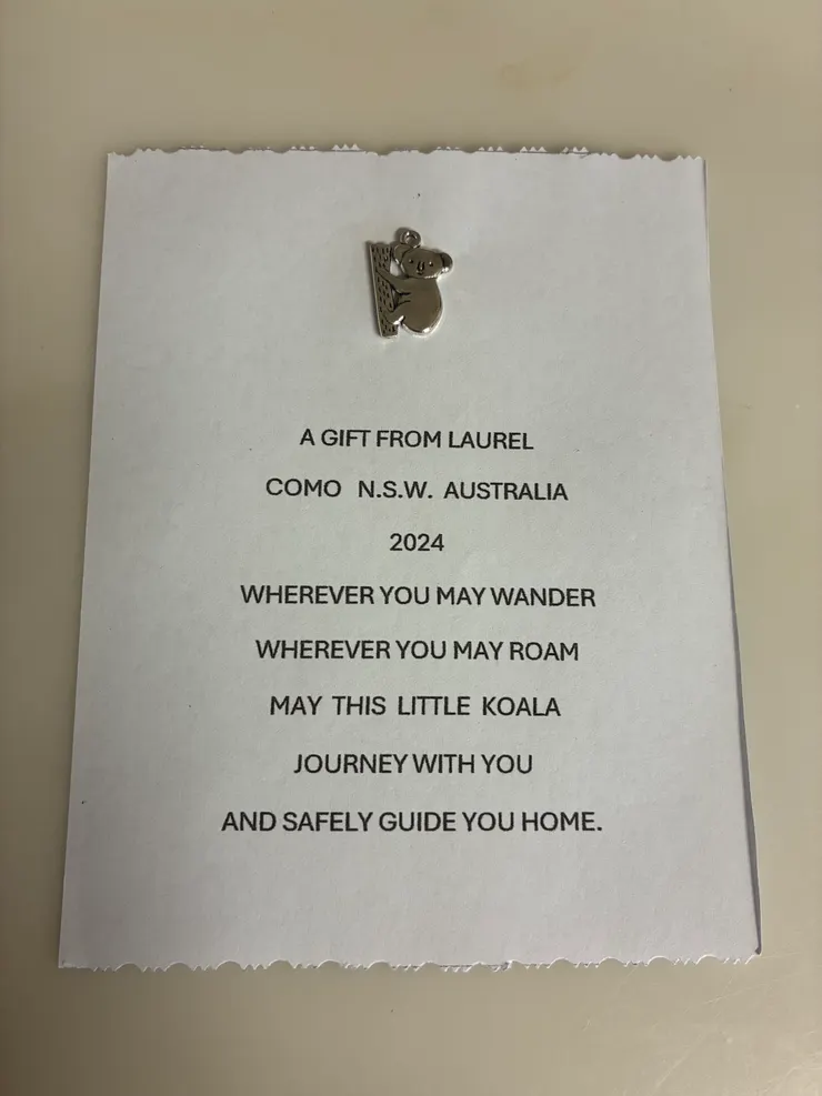 奶奶送的離別禮物