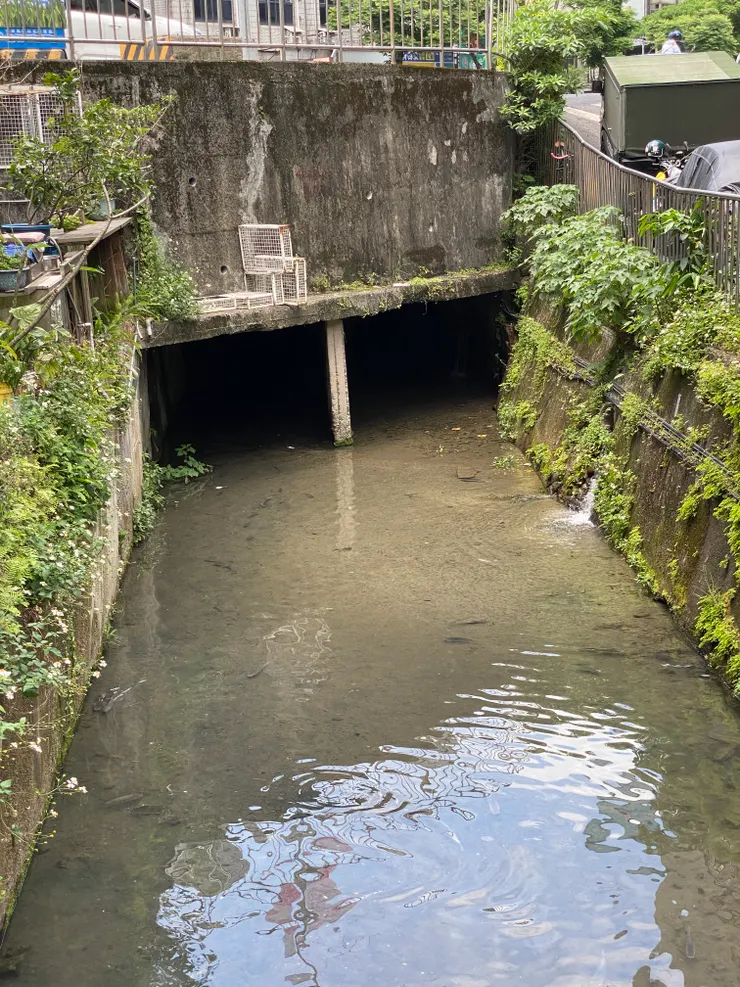 羅斯福路五段97巷口萬盛溪明渠