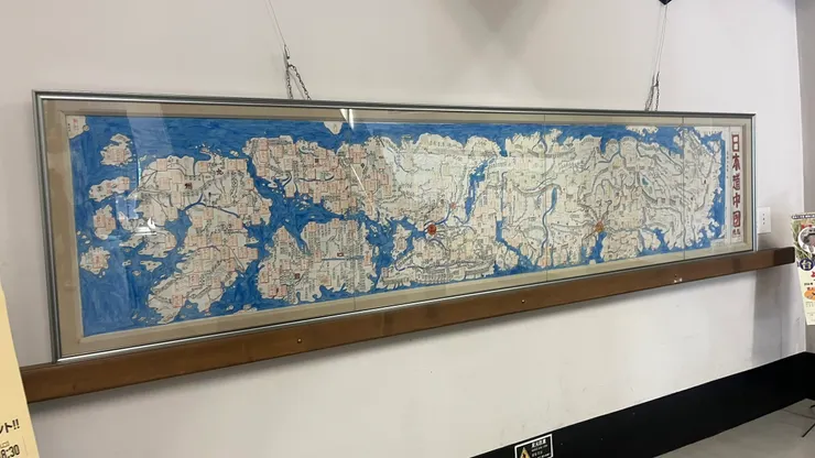 每次看這種古地圖,都覺得滿有趣。