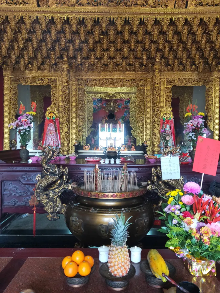 大殿內交趾陶、浮雕藝術(圖片截圖於網路)