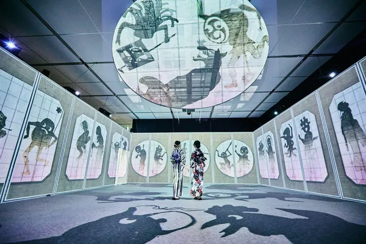 會動的妖怪展 NAGOYA 記錄照片：妖怪大亂舞