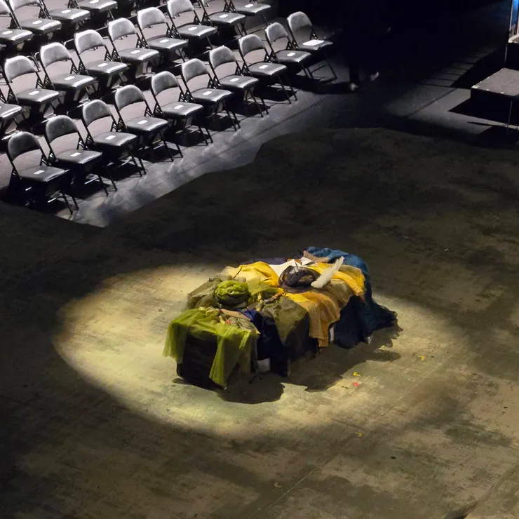 綠色代表西拉雅族，黃色代表生活在台灣的漢人，藍色代表荷蘭人，紅色代表反清復明的鄭軍