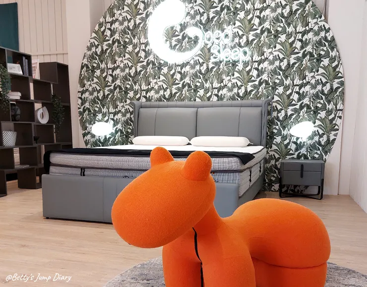 ▲好睡王竹北旗艦店/圖片來源:Betty's Jump Diary