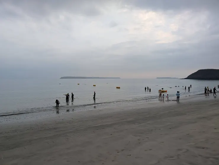 4/11傍晚的嵵裡沙灘