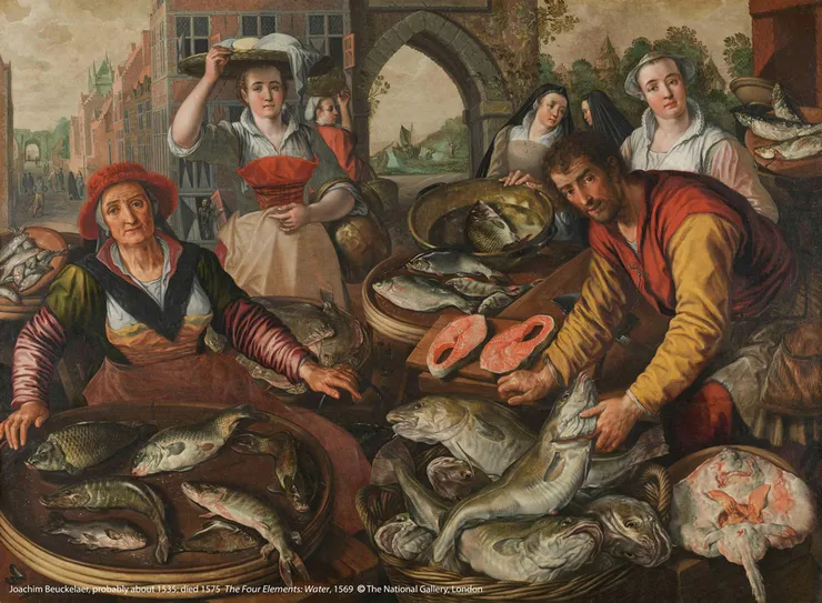 四元素：水(圖片擷取自奇美博物館)