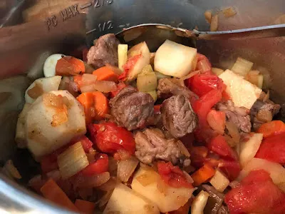 全部食材入Instant Pot