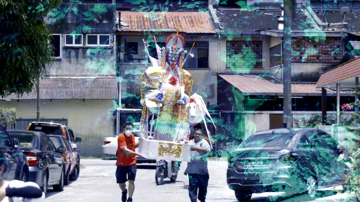 影片裡頭穿插許多特別的剪輯手法。影片取自TIDF官網。