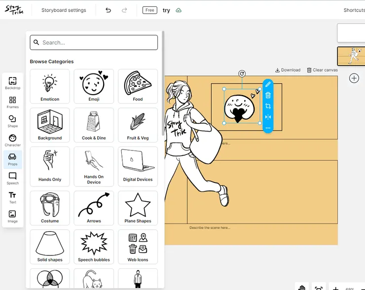 第五個可以加入其他小元素來增加畫面豐富性~