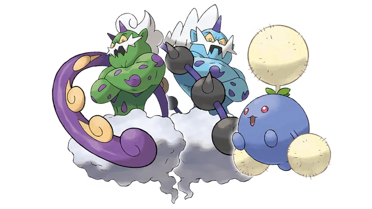 龍捲雲、雷電雲以及毽子棉