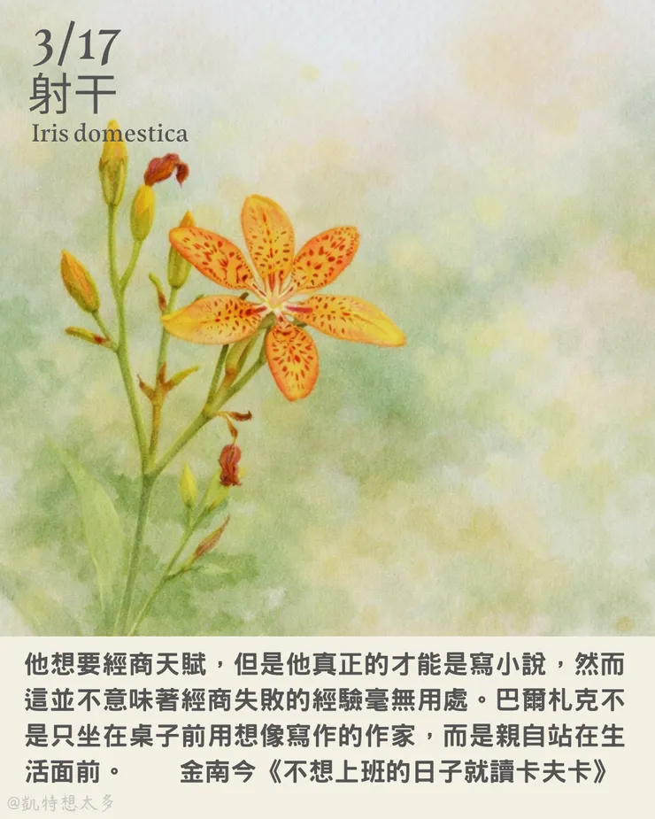 射干×金南今《不想上班的日子就讀卡夫卡》