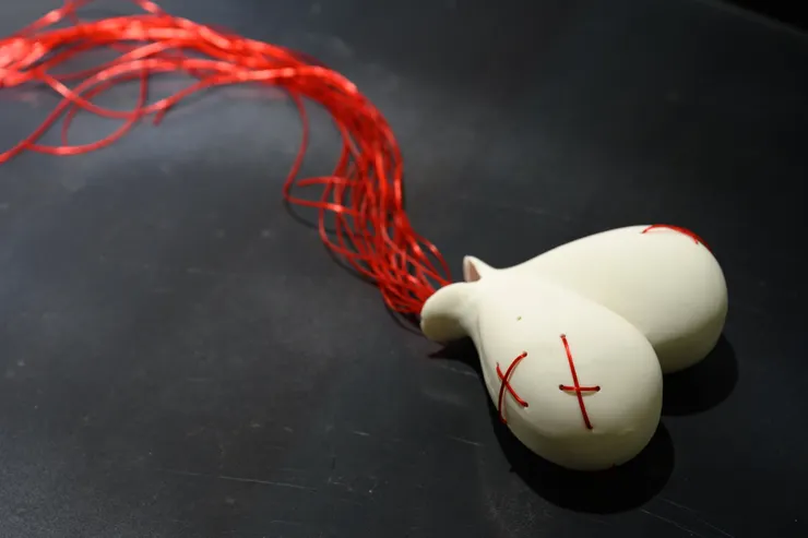 吳淑麟「心．臟」系列。攝影：王世邦