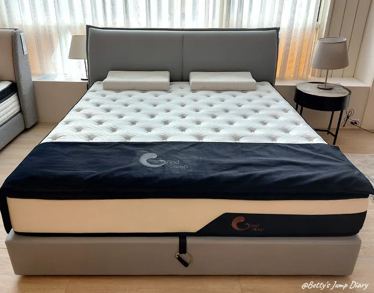 ▲好睡王竹北旗艦店/圖片來源:Betty's Jump Diary