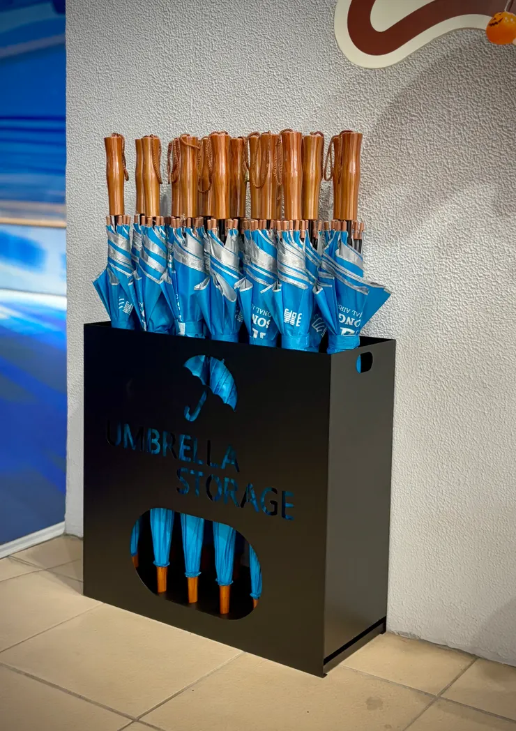 貼心提供愛心傘