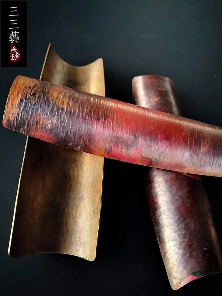 當代金工藝術家張勝雄茶具作品 @三三藝