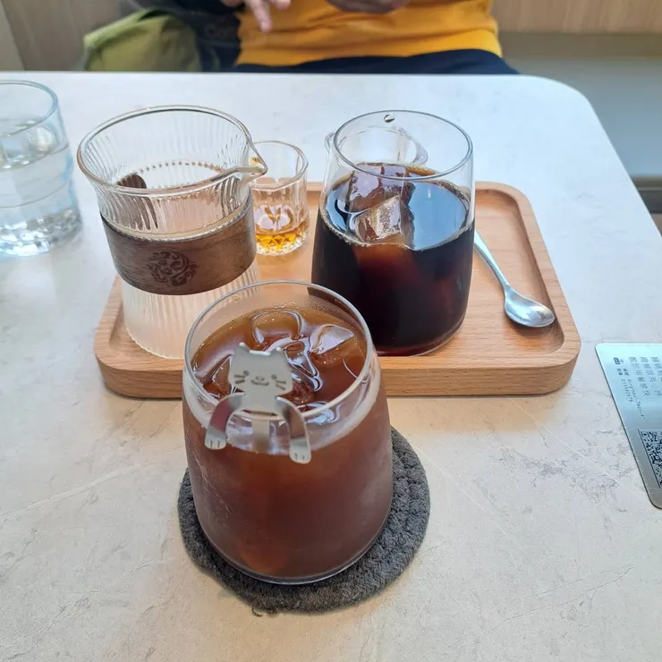 昨天的咖啡。 很日常,卻剛好就是我們的樣子。