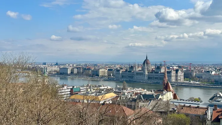 漁人堡望出去的景，太美了