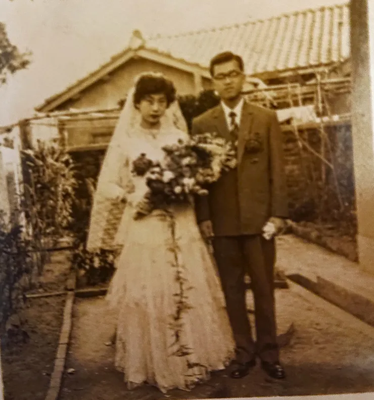 老照片-父母親的結婚照