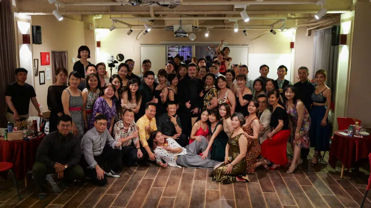 傳奇大師舞會合照