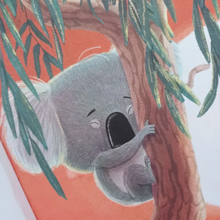 《無尾熊辦得到》內頁圖片──翻拍