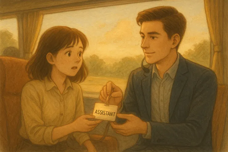 一張新的「助理名牌」與一句直球助攻。〈本插圖示意圖由AI協助生成。〉