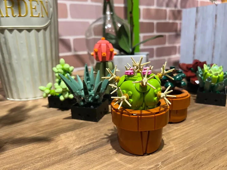 樂高做成的多肉植物