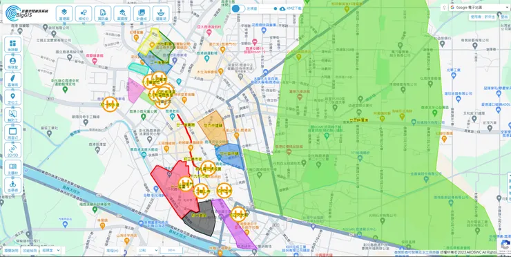 鹿港普渡歌地圖全貌