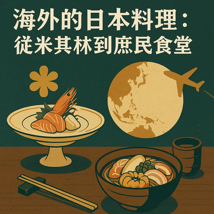 海外的日本料理:從米其林到庶民食堂