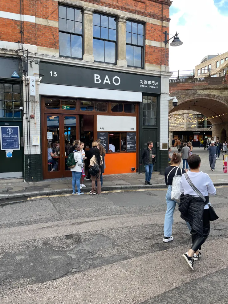 在倫敦莫名很夯的刈包