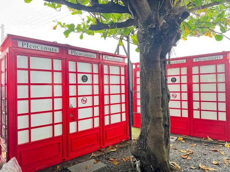 電話亭廁所🚽超人換裝的地方