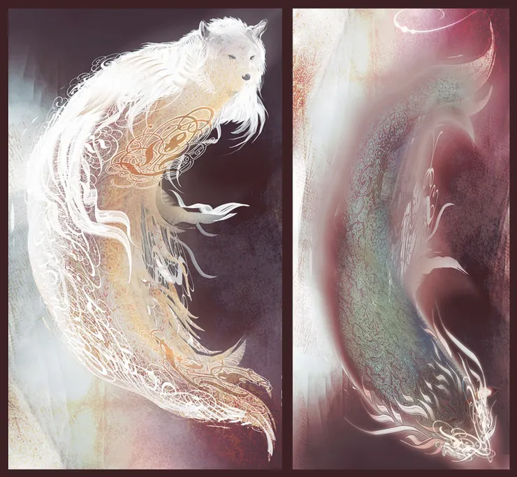 Retro廢案稿-光與影之狼