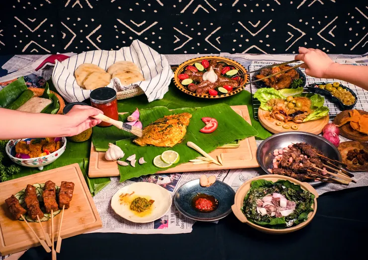 這次的菜單感覺比上次粽子還多