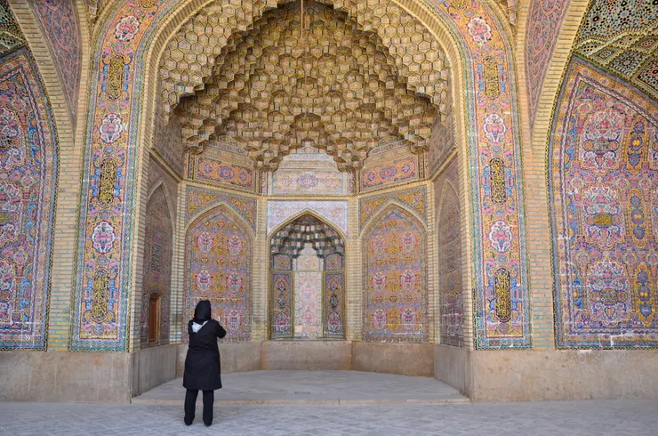 粉紅色磁磚裝飾