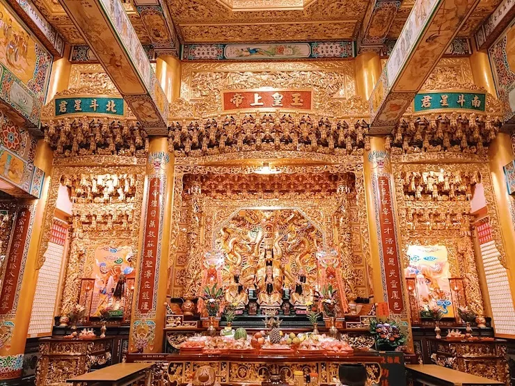 竹仔腳北極帝君廟（圖片截圖於網路）