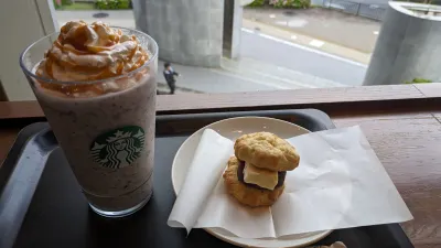 辣完後的甜點！星巴克日本限定？「紅豆奶油」炸彈