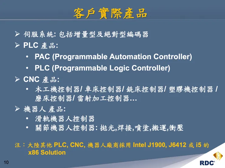 金麗科產品（資料來源：金麗科法說會簡報）