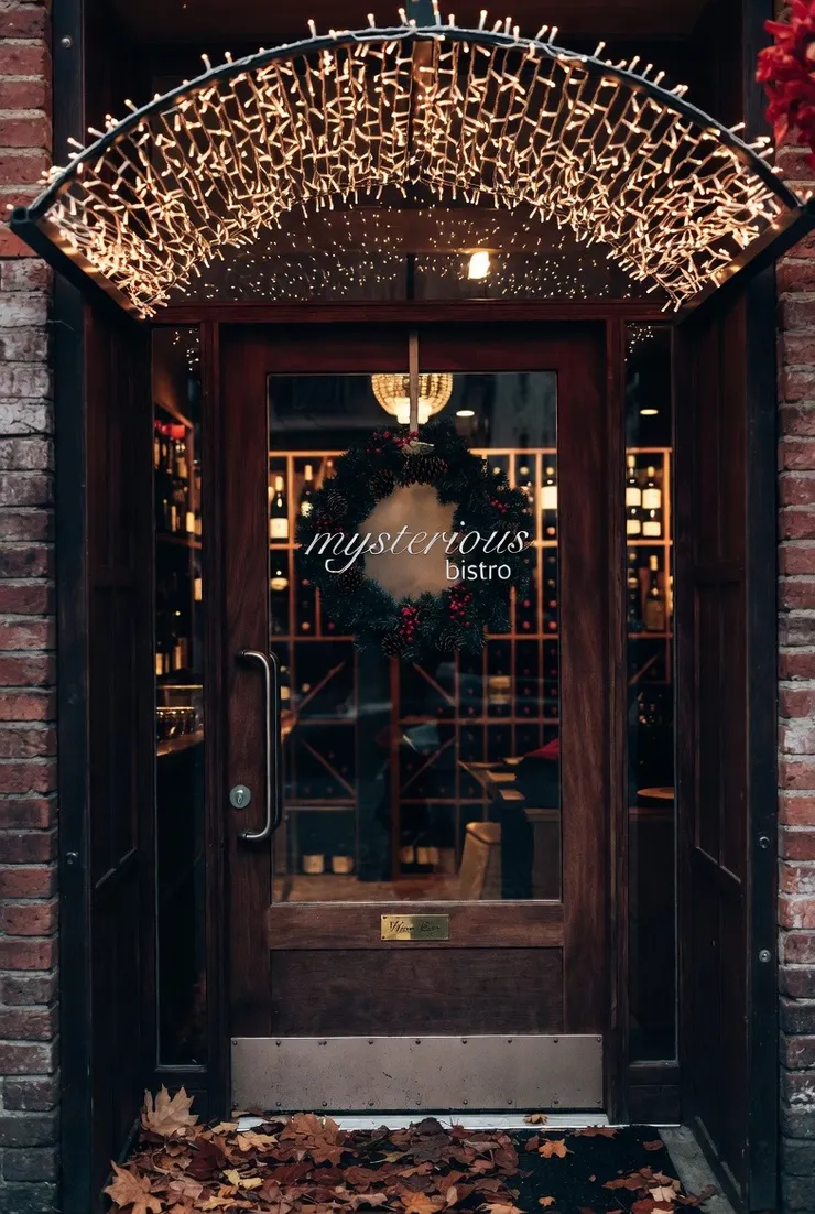 神秘餐酒館(以AI製作)