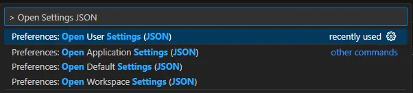 🛠️ 透過 VS Code 的 Command Palette 開啟 settings.json 設定檔